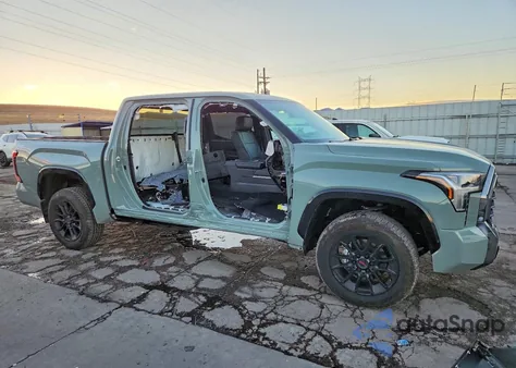 2025 Toyota Tundra Crewmax Limited from USA, damaged, VIN 5TFWA5DB8SX274072